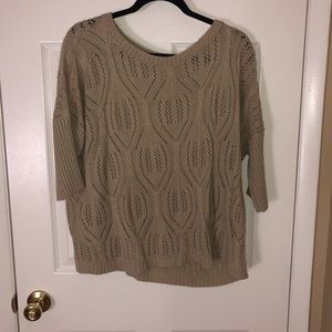 Tan sweater